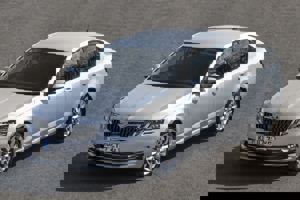 Skoda Octavia Mk3 — static front three-quarter